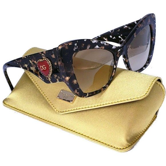 DOLCE & GABBANA Tortoise Print Cat Eye Sunglasses DG4349 911/6E main image 10